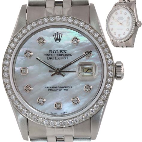 36mm steel white gold datejust rolex|Rolex Datejust 36 all gold.